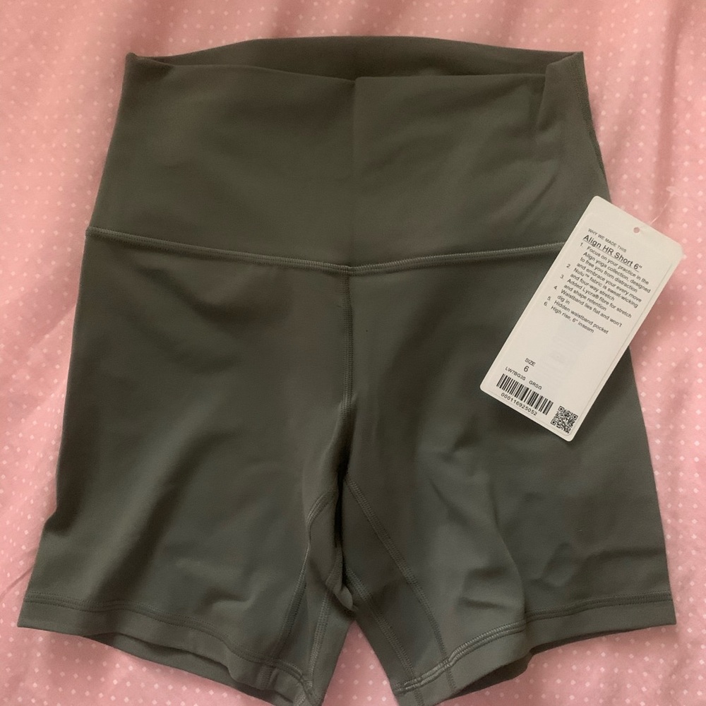Lululemon align shorts 6”